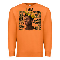 Carrot afro man black king i am Premium Sweatshirt - texasbilliewilder