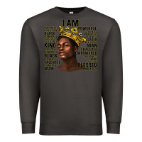 Smoke afro man black king i am Premium Sweatshirt - texasbilliewilder