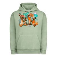 Pigment Oil Green rn registered nurse Urban Hoodie - AdoDesignShop