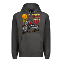 Charcoal Heather if freedom had a sound Premium Hoodie - JahusDesignShop
