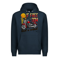 Navy if freedom had a sound Premium Hoodie - JahusDesignShop