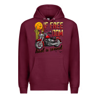 Burgundy if freedom had a sound Premium Hoodie - JahusDesignShop