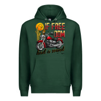 Sports Green if freedom had a sound Premium Hoodie - JahusDesignShop