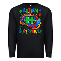 Black autism is his superpower ripped Premium Sweatshirt - Zillion Design Studio