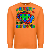 Carrot autism is his superpower ripped Premium Sweatshirt - Zillion Design Studio