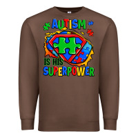 Chestnut autism is his superpower ripped Premium Sweatshirt - Zillion Design Studio