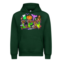 Forest Green lpn halloween nurse with Urban Hoodie - AdoDesignShop