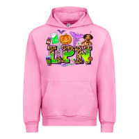 Fuchsia Pink lpn halloween nurse with Urban Hoodie - AdoDesignShop