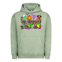 Pigment Oil Green lpn halloween nurse with Urban Hoodie - AdoDesignShop
