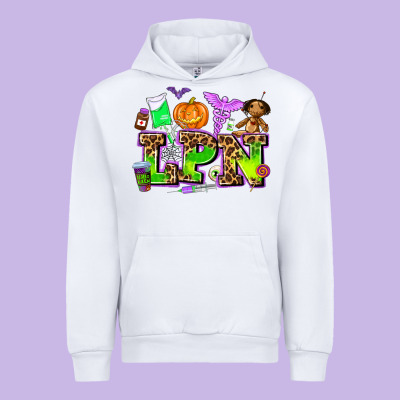 Lpn Halloween Nurse With Urban Hoodie Designed By Adodesignshop