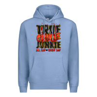 Colony Blue true crime junkie all day every day Premium Hoodie - JahusDesignShop