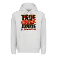 Dove Grey true crime junkie all day every day Premium Hoodie - JahusDesignShop