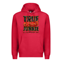 Cardinal true crime junkie all day every day Premium Hoodie - JahusDesignShop