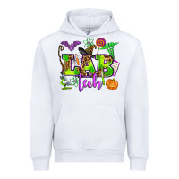 White lab tech halloween Urban Hoodie - AdoDesignShop
