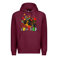 Burgundy big brother Premium Hoodie - AdoDesignShop