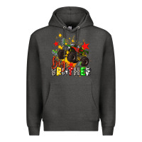 Charcoal Heather big brother Premium Hoodie - AdoDesignShop