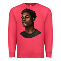 Cardinal afro man Premium Sweatshirt - texasbilliewilder