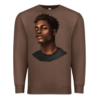 Chestnut afro man Premium Sweatshirt - texasbilliewilder