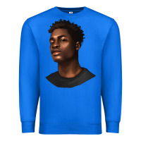 True Royal afro man Premium Sweatshirt - texasbilliewilder