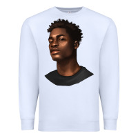 White afro man Premium Sweatshirt - texasbilliewilder