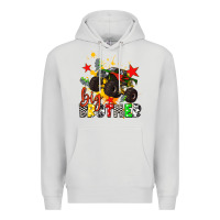 Dove Grey big brother Premium Hoodie - AdoDesignShop