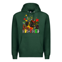 Sports Green big brother Premium Hoodie - AdoDesignShop