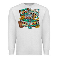 Oatmeal Heather 90s country casette tapes Premium Sweatshirt - texasbilliewilder