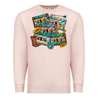 Pale Pink 90s country casette tapes Premium Sweatshirt - texasbilliewilder