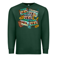 Sports Green 90s country casette tapes Premium Sweatshirt - texasbilliewilder