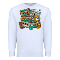 White 90s country casette tapes Premium Sweatshirt - texasbilliewilder