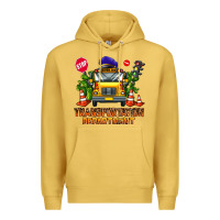 Antique Gold transportation department Premium Hoodie - AdoDesignShop