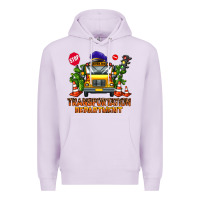 Lilac transportation department Premium Hoodie - AdoDesignShop