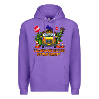 Purple transportation department Premium Hoodie - AdoDesignShop