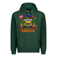Sports Green transportation department Premium Hoodie - AdoDesignShop