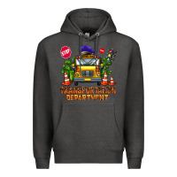 Charcoal Heather transportation department Premium Hoodie - AdoDesignShop