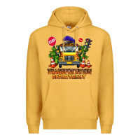 Mustard transportation department Premium Hoodie - AdoDesignShop