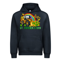 Navy i dig st patrick s day bulldozer Urban Hoodie - JahusDesignShop