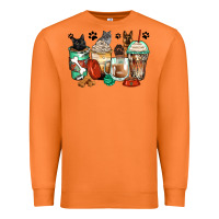 Carrot german shepherd black and grey cat coffee cups Premium Sweatshirt - Zillion Design Studio