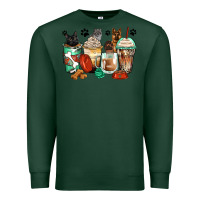 Sports Green german shepherd black and grey cat coffee cups Premium Sweatshirt - Zillion Design Studio