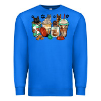 True Royal german shepherd black and grey cat coffee cups Premium Sweatshirt - Zillion Design Studio