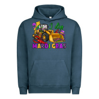 Pigment Midnight Navy i dig mardi gras bulldozer Urban Hoodie - JahusDesignShop