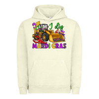 Pigment Pistachio i dig mardi gras bulldozer Urban Hoodie - JahusDesignShop