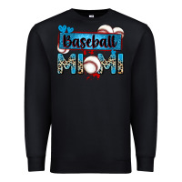 Black baseball mimi with leopard Premium Sweatshirt - Zillion Design Studio