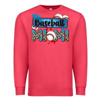Cardinal baseball mimi with leopard Premium Sweatshirt - Zillion Design Studio