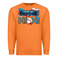 Carrot baseball mimi with leopard Premium Sweatshirt - Zillion Design Studio