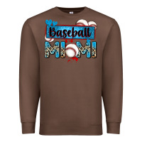 Chestnut baseball mimi with leopard Premium Sweatshirt - Zillion Design Studio