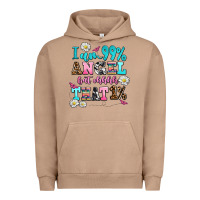 Pigment Burro i am  99 angel but ohh that Urban Hoodie - AdoDesignShop