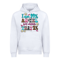 White i am  99 angel but ohh that Urban Hoodie - AdoDesignShop