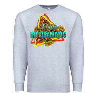 Heather Grey a little bit dramatic Premium Sweatshirt - texasbilliewilder