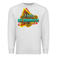 Oatmeal Heather a little bit dramatic Premium Sweatshirt - texasbilliewilder